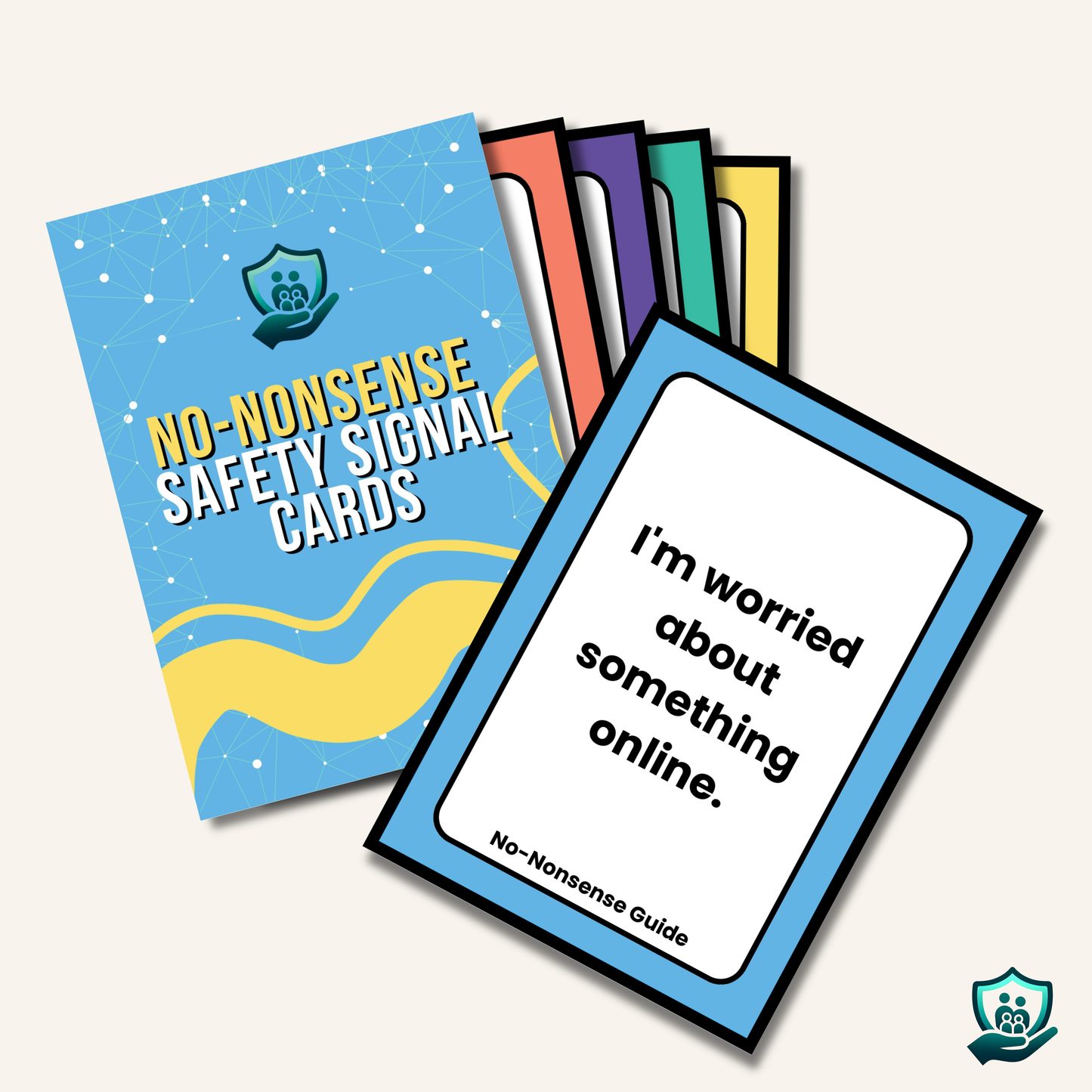 No-Nonsense Safety Signal Cards (16-card deck)
