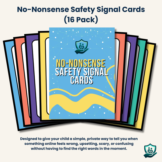 No-Nonsense Safety Signal Cards (16-card deck)