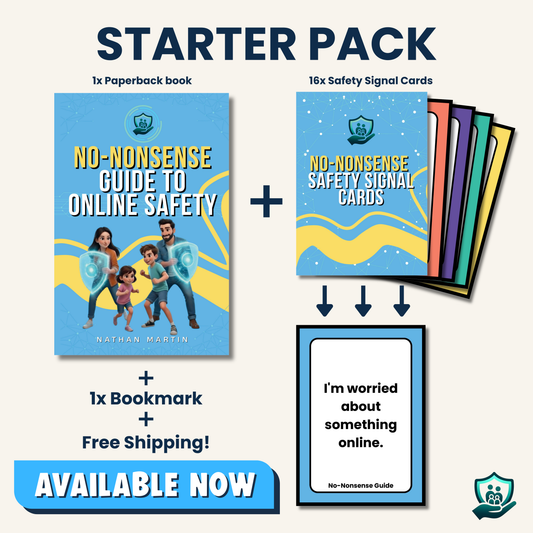 No-Nonsense Guide to Online Safety – Starter Pack (Restocked - Last 50 then it's gone!!)